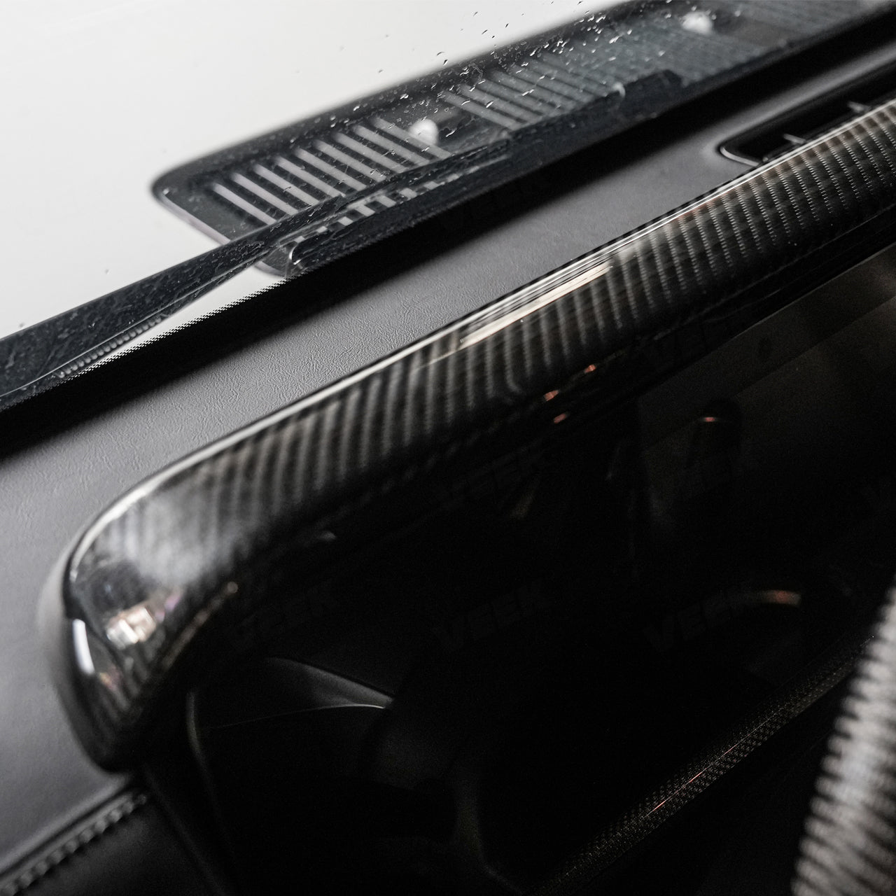 Carbon fiber Interior Clip-On Strip for W463A/W465 2019-2025 Mercedes G Wagon