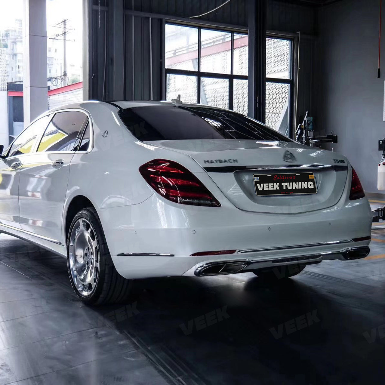 For S Class W222 (2014-2020) old to new Maybach Style (2024) Body Kit