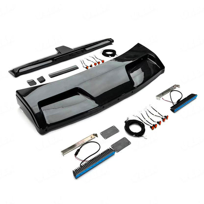 BRA/4x4/6x6 Carbon Fiber Front Roof Spoiler with LED for 2019-2024 G-Class W463A