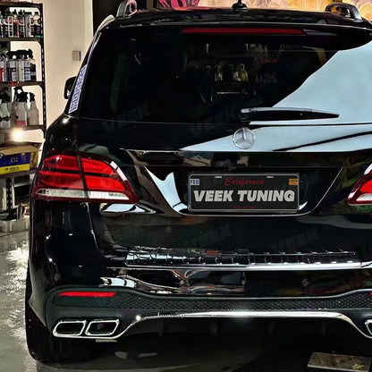 Mercedes Benz ML W164 (2005-2011) Upgrade Old to New AMG GLE 63 W166 (2018) Style Body Kit
