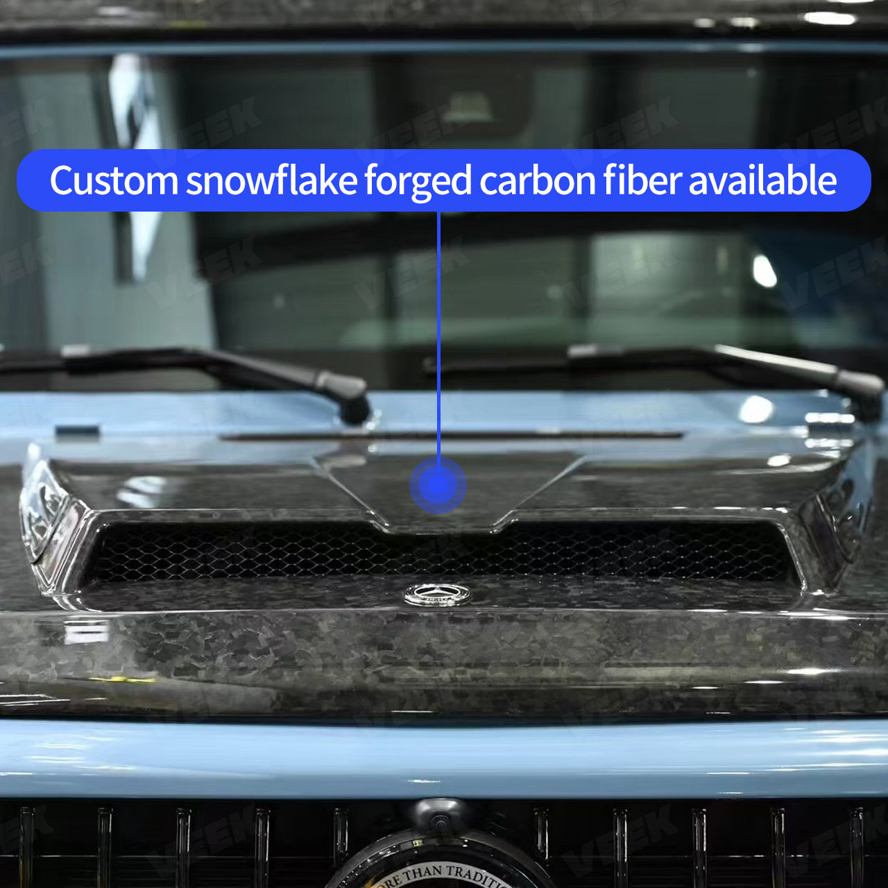 Custom Mansory-Style Dry Carbon Fiber Kit for Mercedes-Benz G-Class W463A