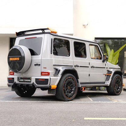 Extra Exterior Kits Carbon Fiber BRA G900 Style Rear Lip Upgrade for 2003–2024 G Wagon W463/W463A