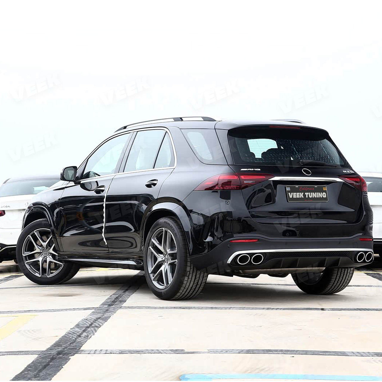 Mercedes Benz GLE SUV W167 (2020-2023) Upgrade to AMG 53 W167 LCI (2025) Style Body Kit