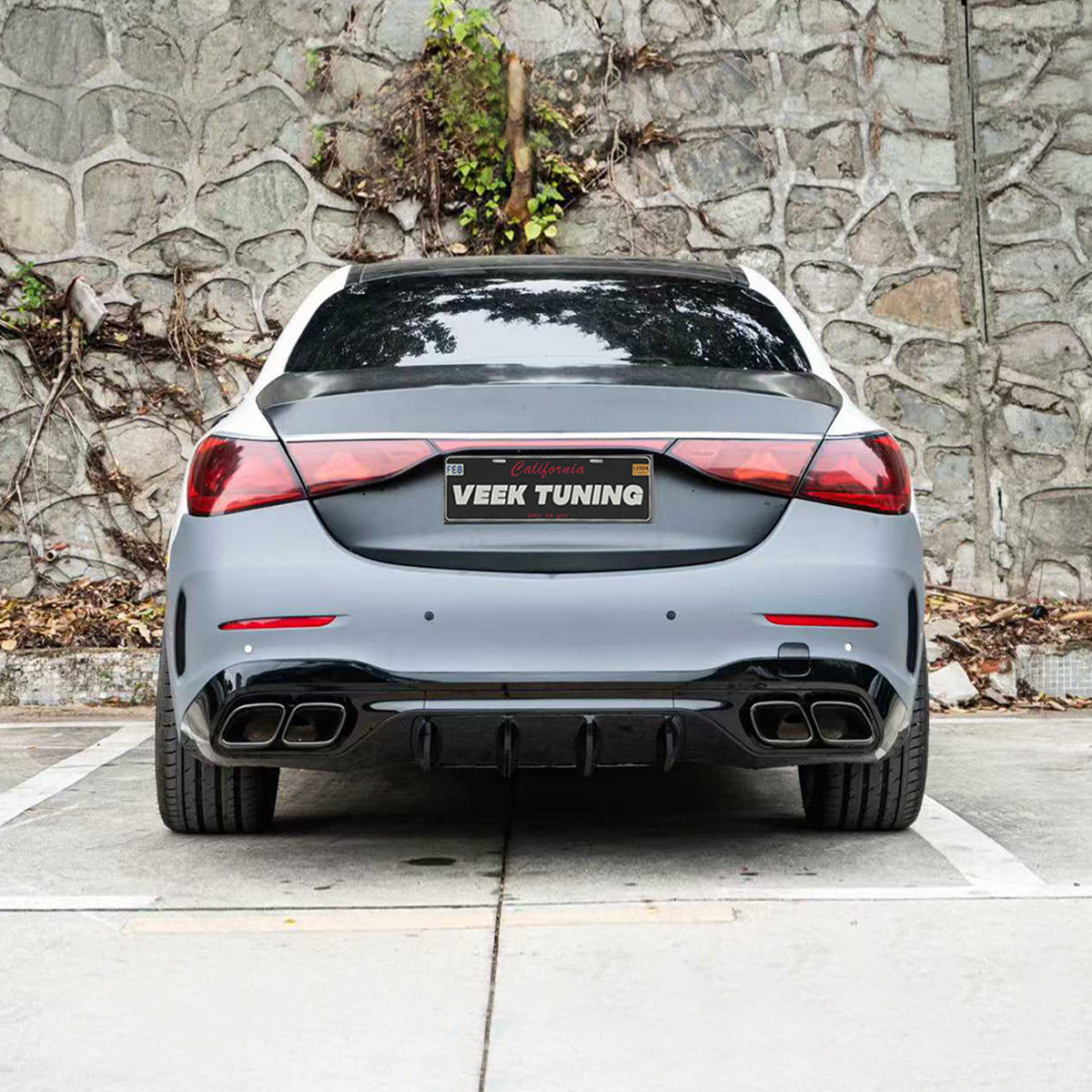 2014–2021 Mercedes-Benz C-Class W205 to 2026 W206 AMG C63 S Style Exterior Body Kit