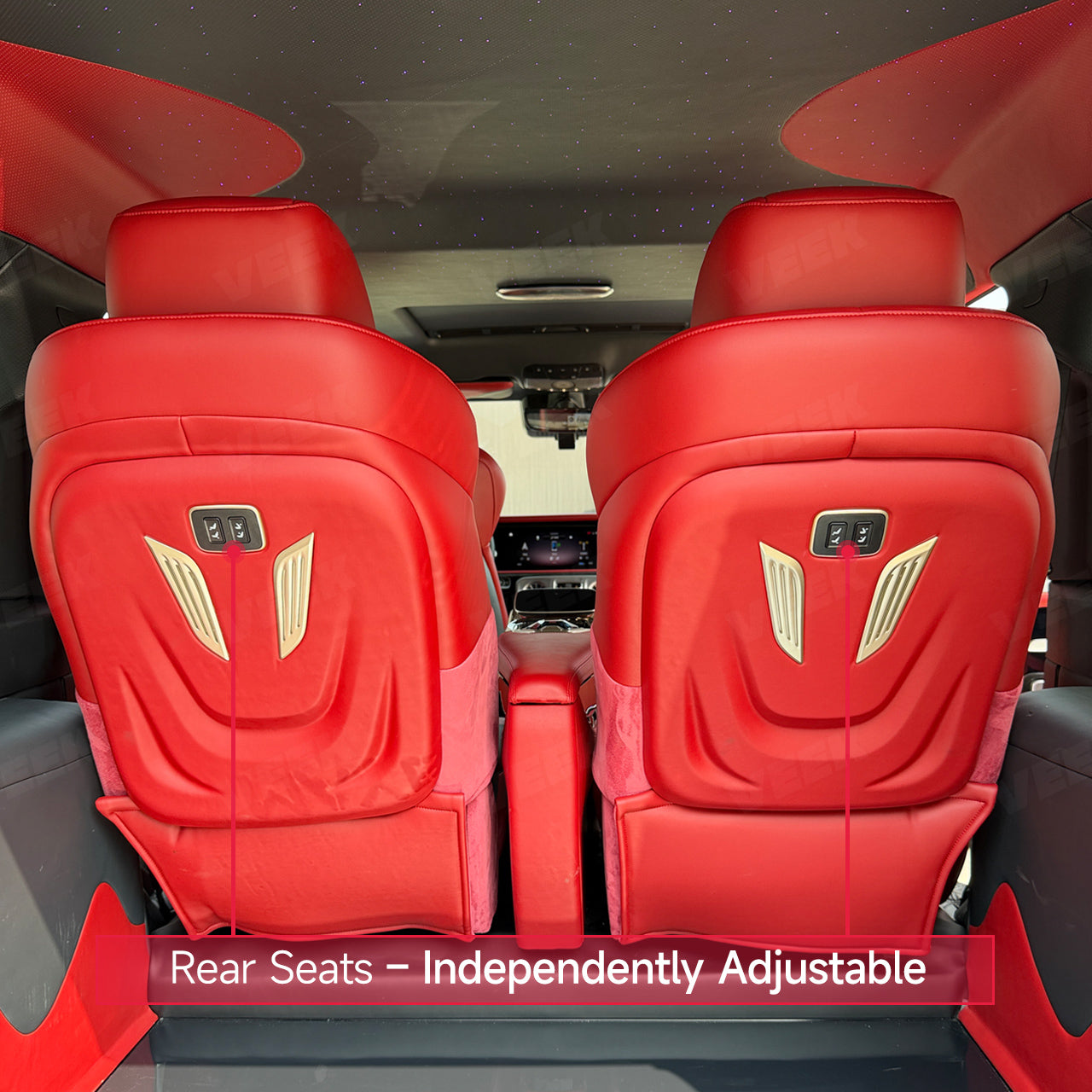 G Wagon rear seating upgrade alternate view
