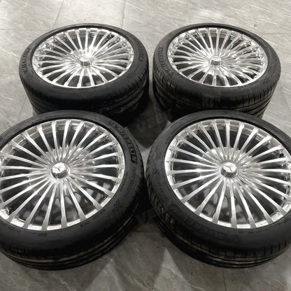 23" Mercedes GLS600 Rims GLS580 GLS MAYBACH GLE43 GLE53 GLE580 Wheels Rims