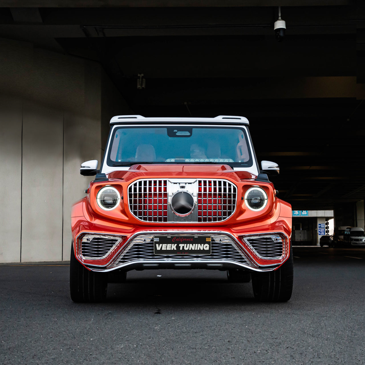 MERCEDES-BENZ W463A/W465 2019-2025 G55/350/450d/500/550 G-WAGON EXTERIOR UPGRADE TO Maybach G900 BODY KIT
