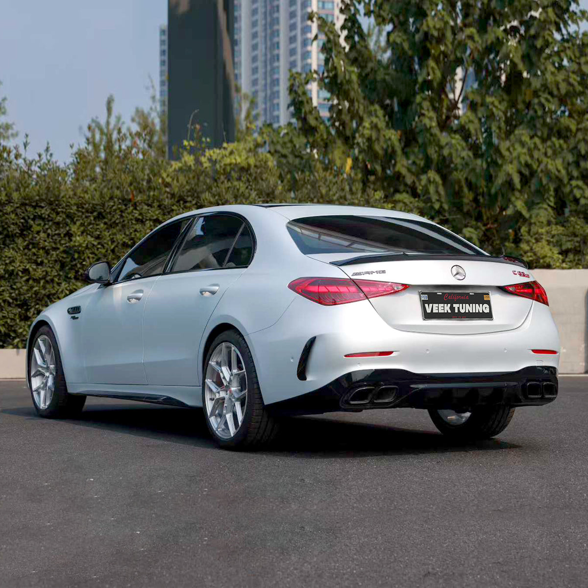 2014–2021 Mercedes-Benz C-Class W205 to 2026 W206 AMG C63 S Style Exterior Body Kit