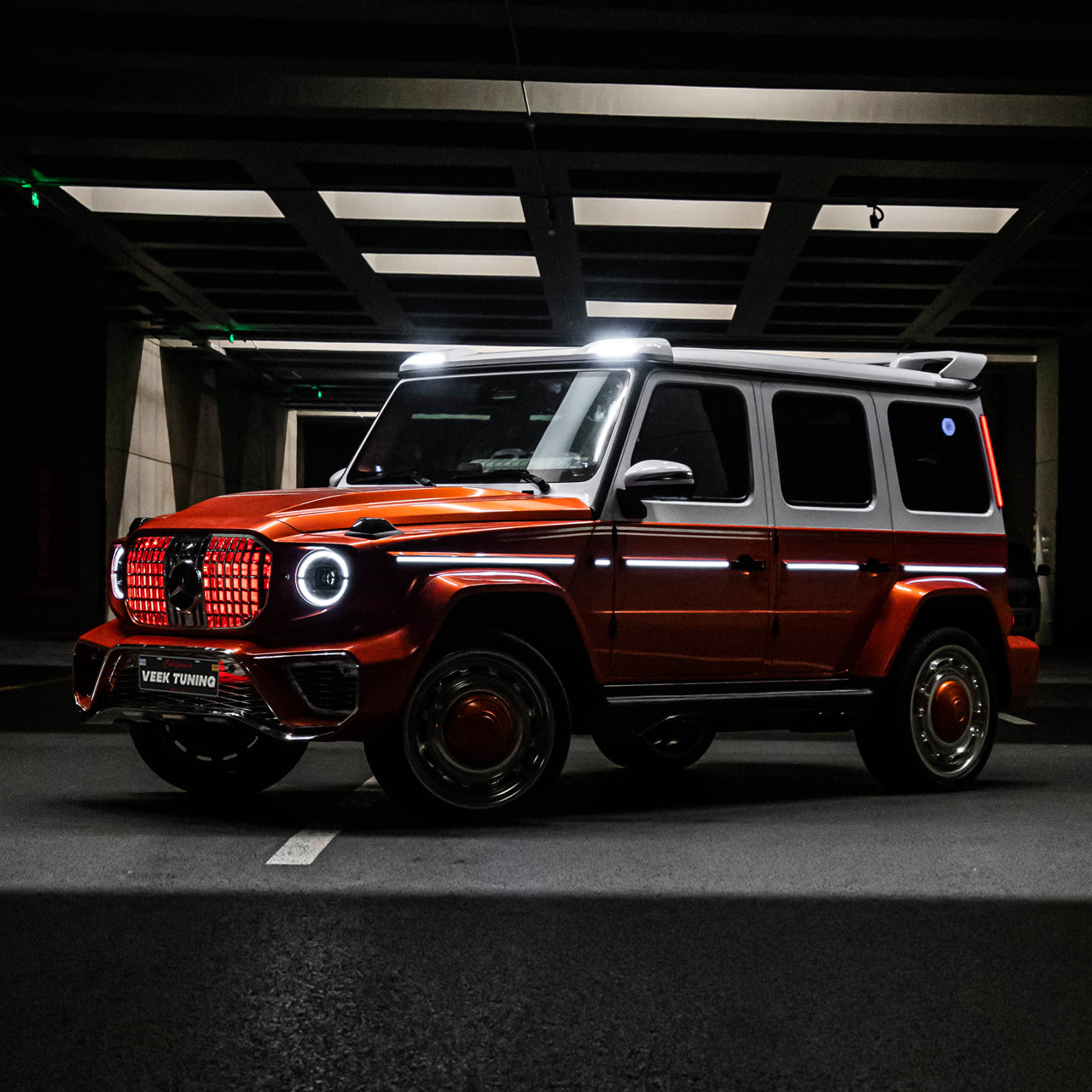 MERCEDES-BENZ W463A/W465 2019-2025 G55/350/450d/500/550 G-WAGON EXTERIOR UPGRADE TO Maybach G900 BODY KIT