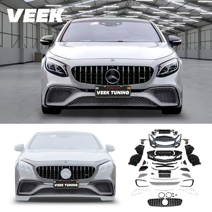 S65 AMG Style Upgrade Body Kit for Mercedes S-Class Coupe W217