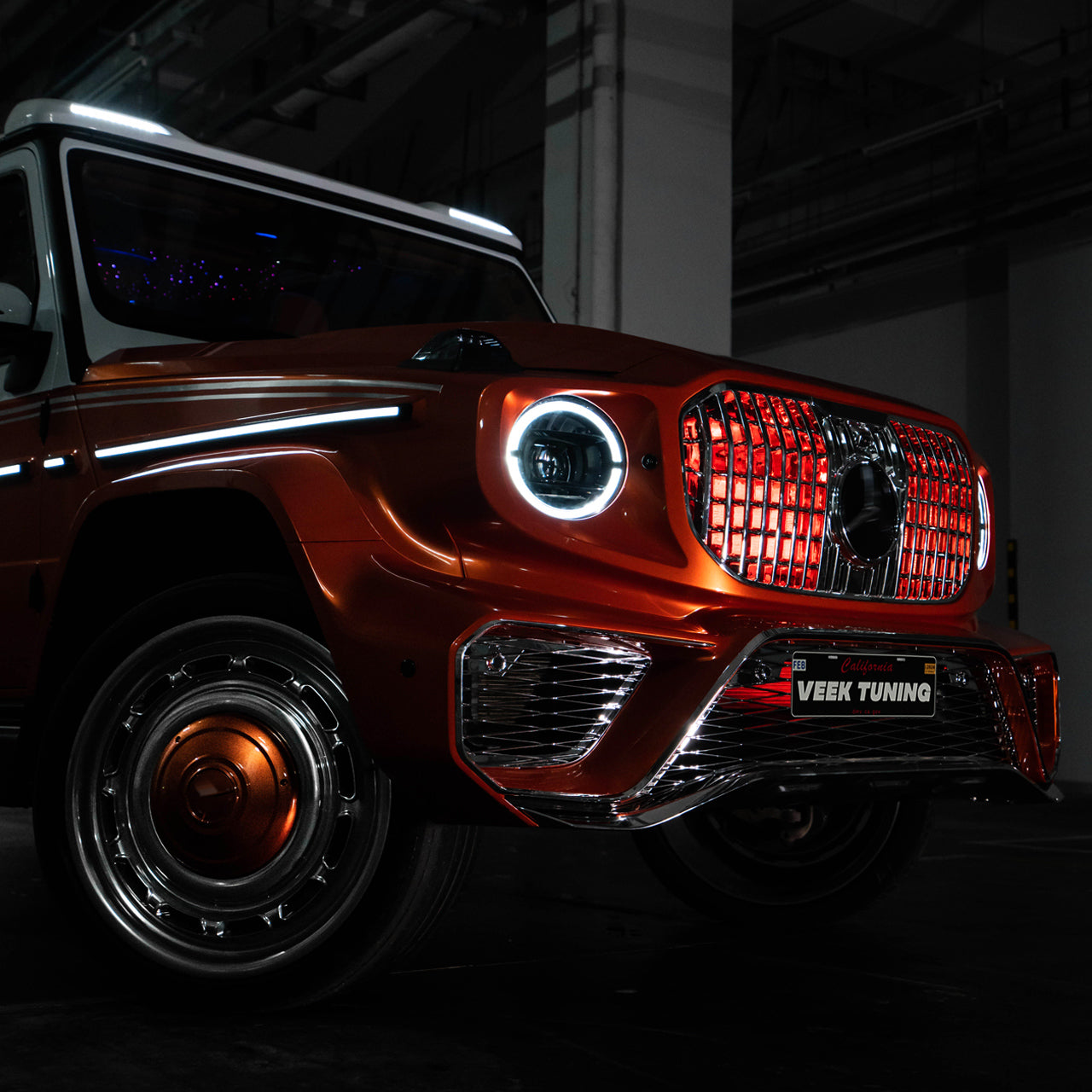 MERCEDES-BENZ W463A/W465 2019-2025 G55/350/450d/500/550 G-WAGON EXTERIOR UPGRADE TO Maybach G900 BODY KIT
