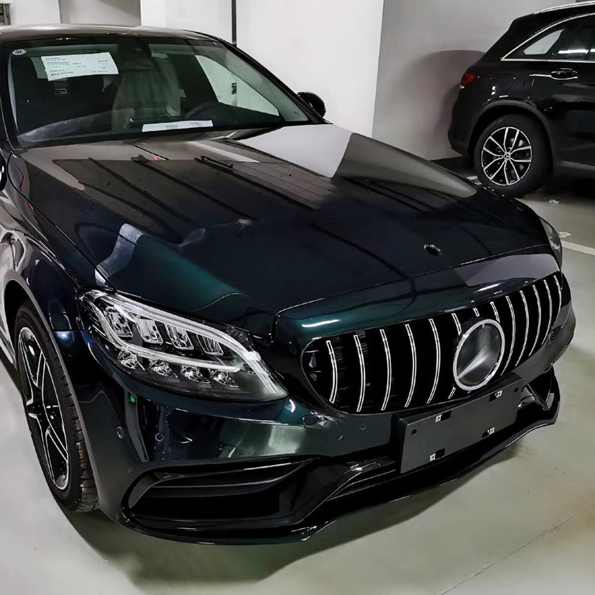 2014–2021 Mercedes-Benz C-Class W205 Upgrade to 2021 AMG C63 S LCI Facelift Style Exterior Body Kit