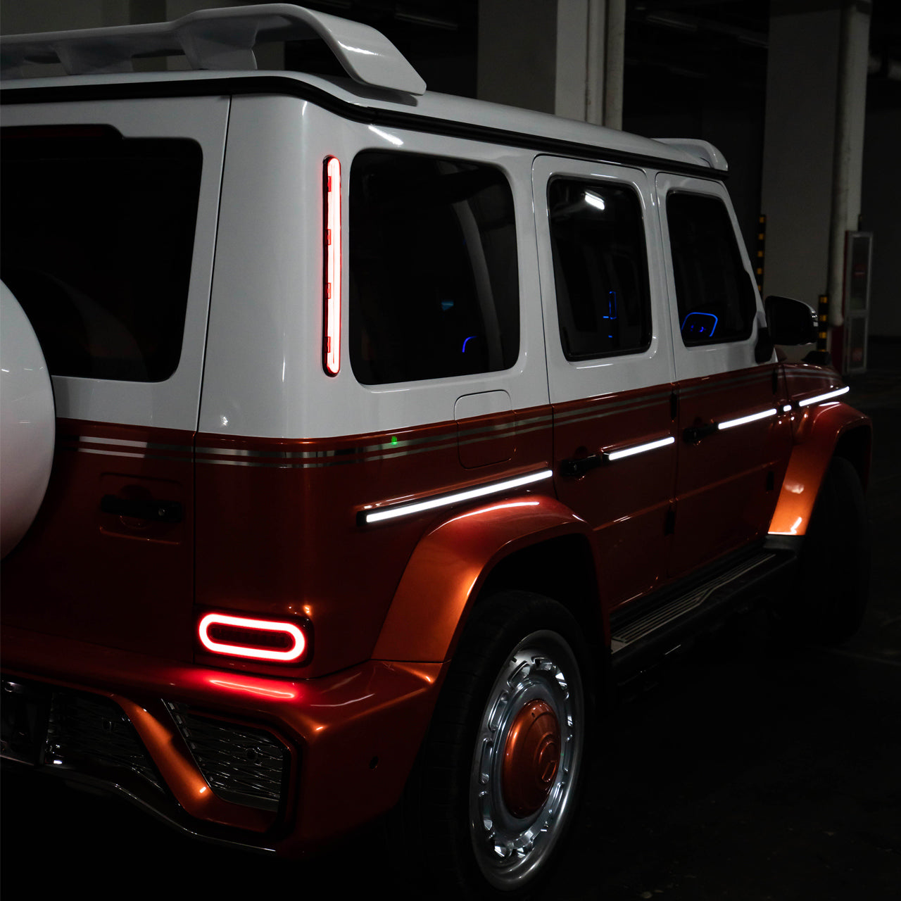 MERCEDES-BENZ W463A/W465 2019-2025 G55/350/450d/500/550 G-WAGON EXTERIOR UPGRADE TO Maybach G900 BODY KIT