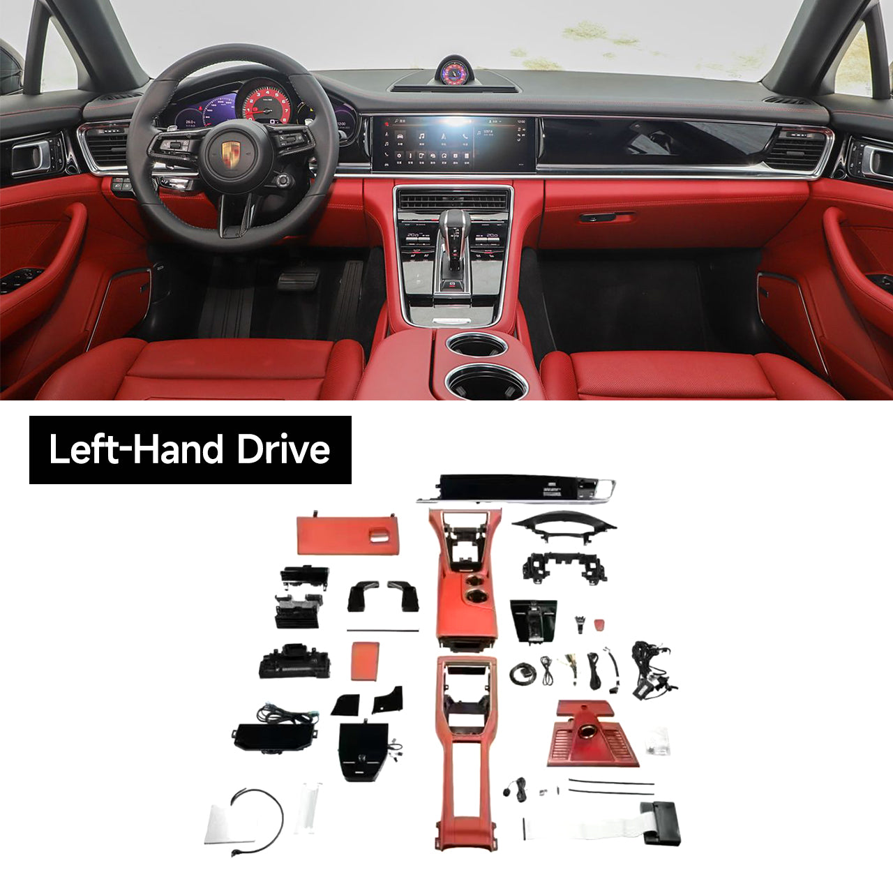 Porsche Panamera  970(2010 -2016) Interior upgrade Old to New 971 (2023) Interior Kit