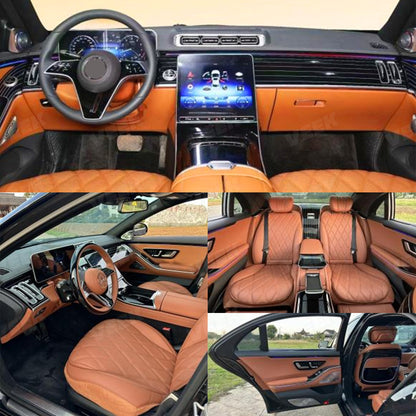 Mercedes-Benz S Class 2013 -2020 W222 Interior Upgrade Old to New 2021+ W223 Interior Kit