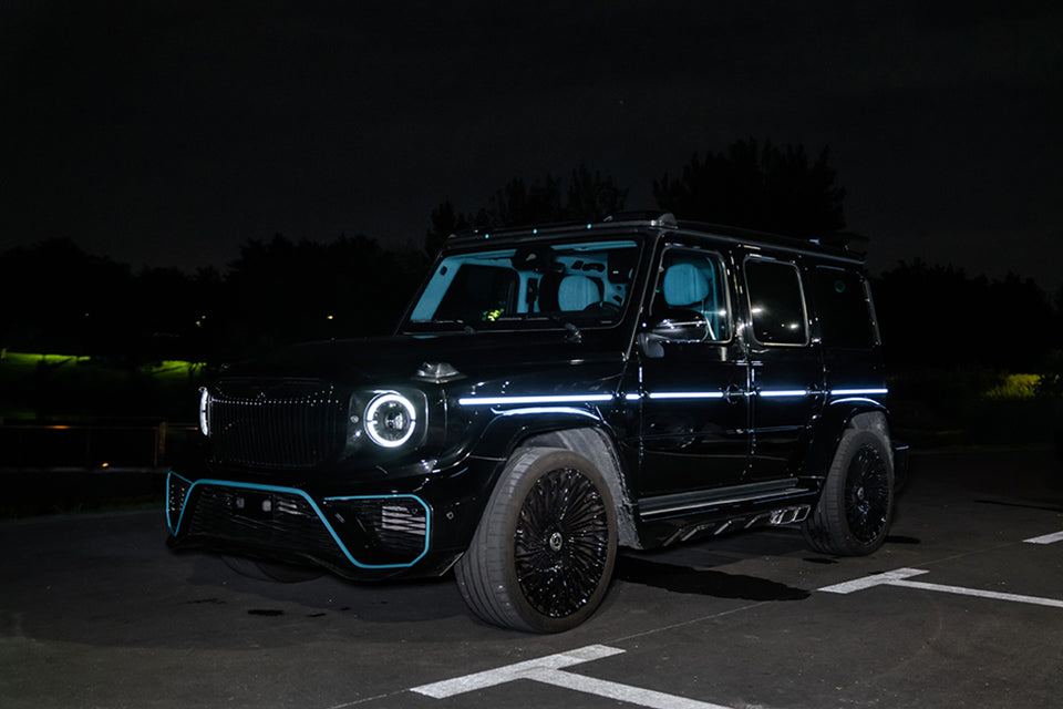 G Wagon Sequential Side Flow Lights