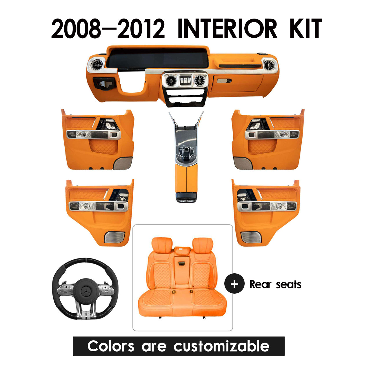 Mercedes-Benz G-Class Interior Old to New - Basic Edition