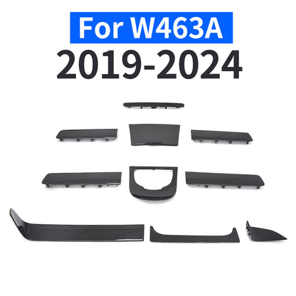 Carbon fiber Interior Clip-On Strip for W463A/W465 2019-2025 Mercedes G Wagon