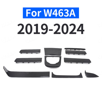 Carbon fiber Interior Clip-On Strip for W463A/W465 2019-2025 Mercedes G Wagon