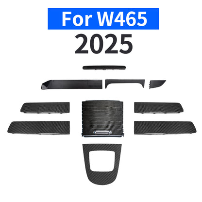 Carbon fiber Interior Clip-On Strip for W463A/W465 2019-2025 Mercedes G Wagon