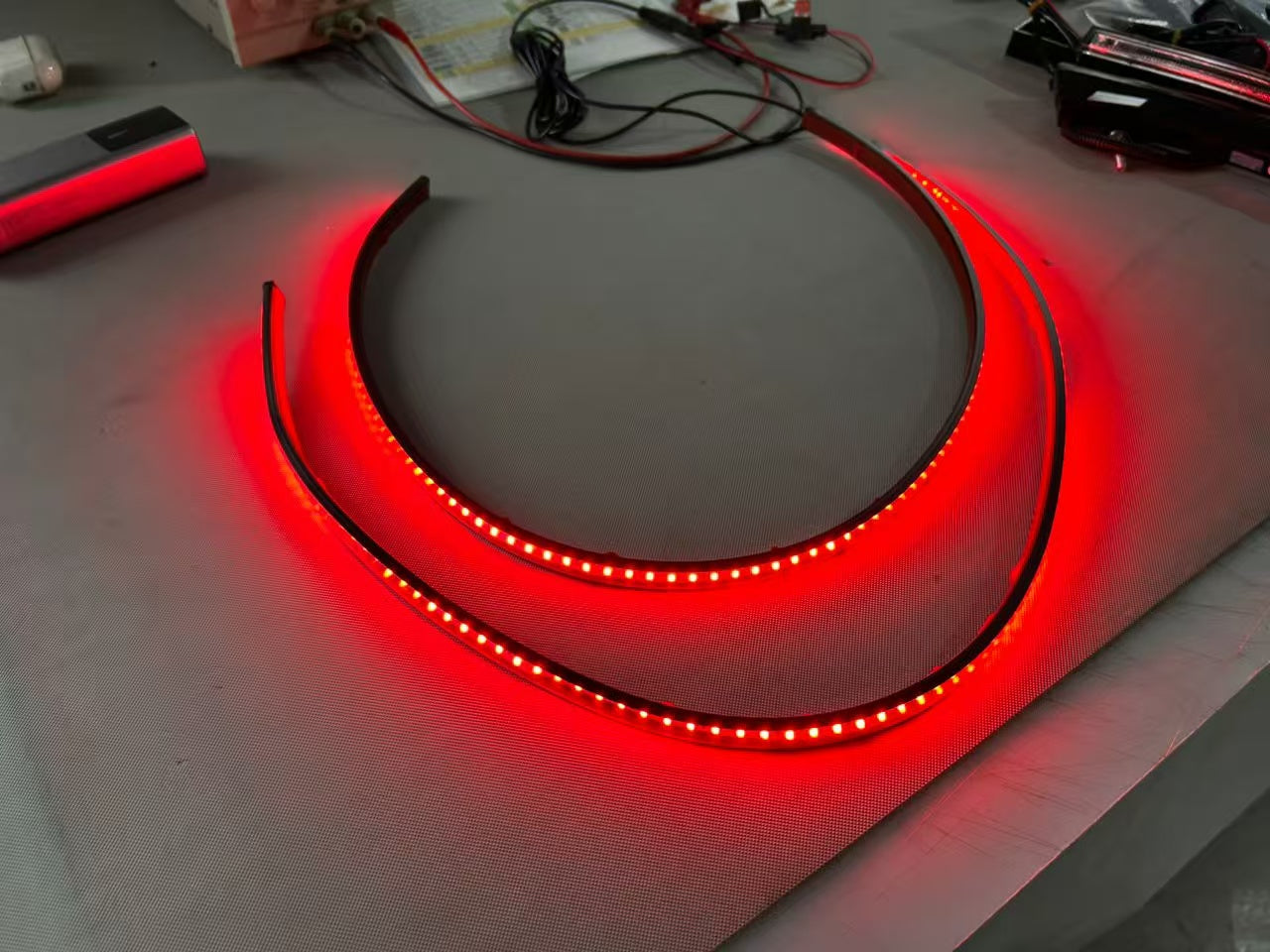 B style Carbon fiber grille Gt 63s / Red LED lights / Rocket blue LED light / Mercedes-Red “Big B”Grill logo