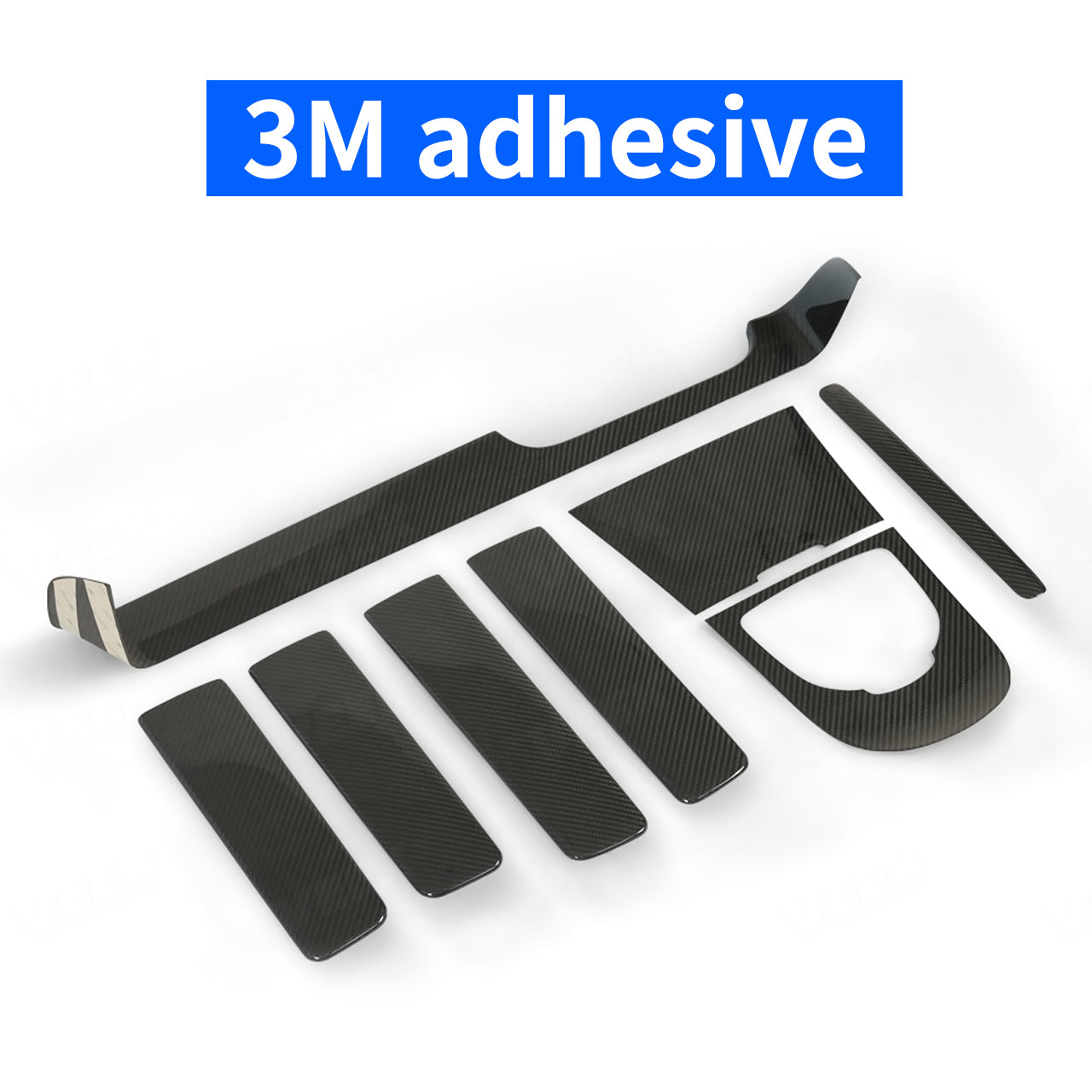 Mercedes-Benz G Wagon 463A Carbon fiber Interior Strip (3M adhesive and clip-on)