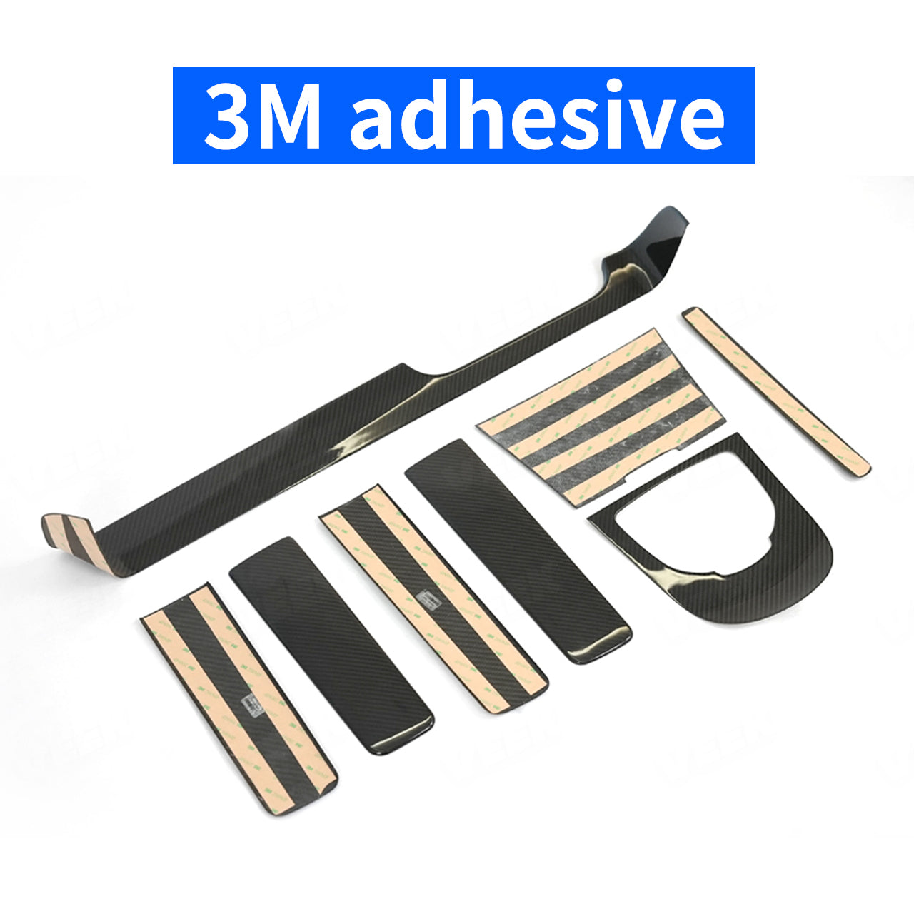 Mercedes-Benz G Wagon 463A Carbon fiber Interior Strip (3M adhesive and clip-on)
