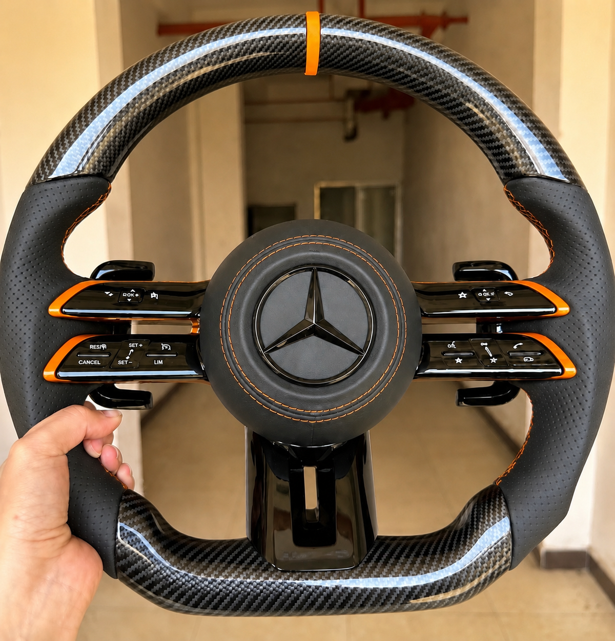 Forged Carbon AMG Steering Wheel for G Wagon W463/W463A/W465
