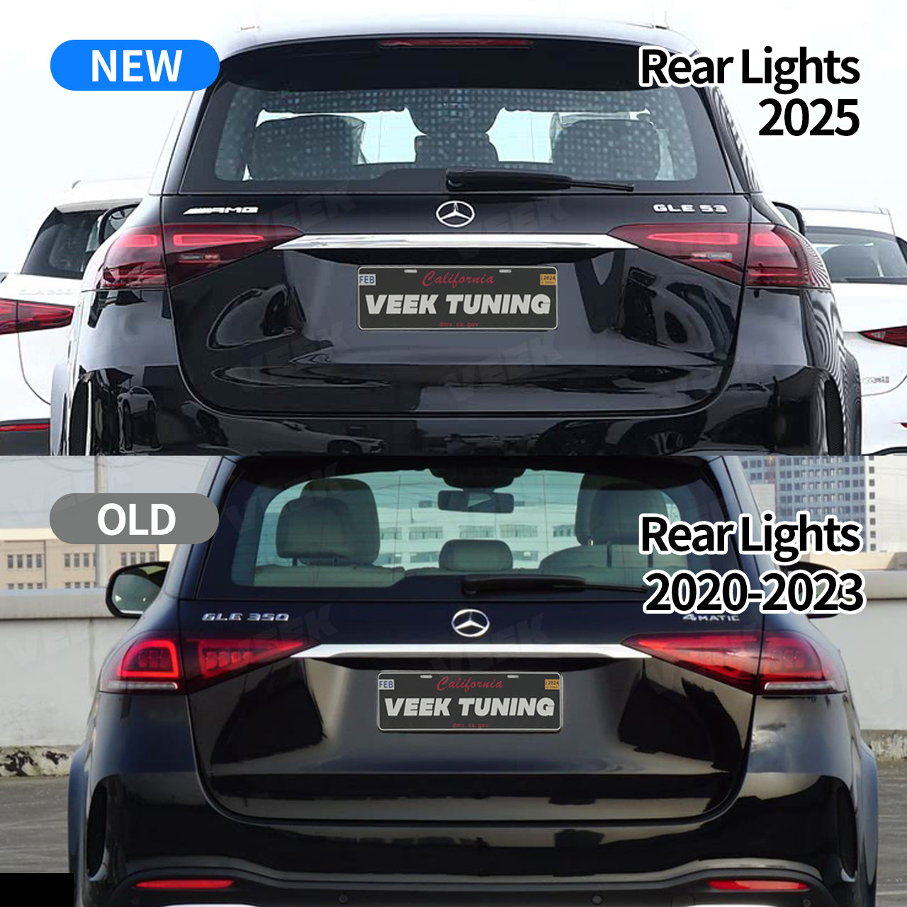 Mercedes Benz GLE SUV W167 (2020-2023) Upgrade to AMG 53 W167 LCI (2025) Style Body Kit