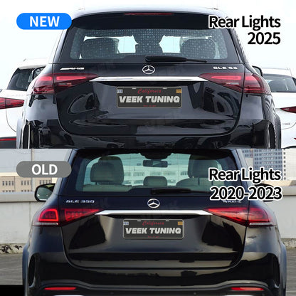 Mercedes Benz GLE SUV W167 (2020-2023) Upgrade to AMG 53 W167 LCI (2025) Style Body Kit