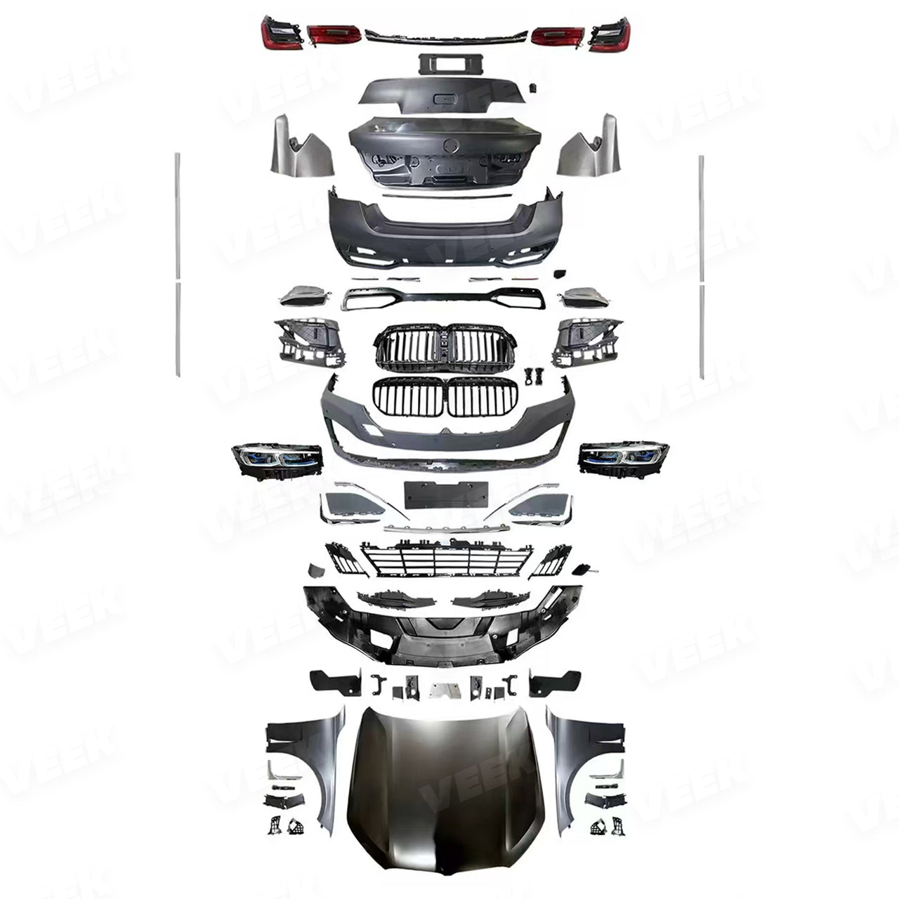 BMW 7 Series F01/F02 (2009-2015) Upgrade Old to New G11/12 LCI Luxury Line