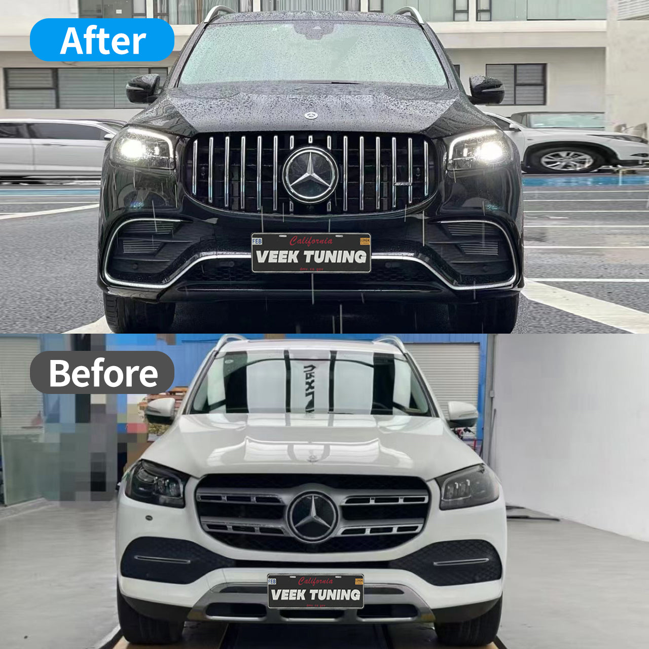 Mercedes 2012-2024 GLS X166/167 Upgrade to 24+ X167 GLS 63 AMG/Maybach Stye Body Kit