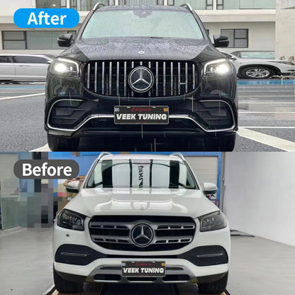Mercedes 2012-2024 GLS X166/167 Upgrade to 24+ X167 GLS 63 AMG/Maybach Stye Body Kit
