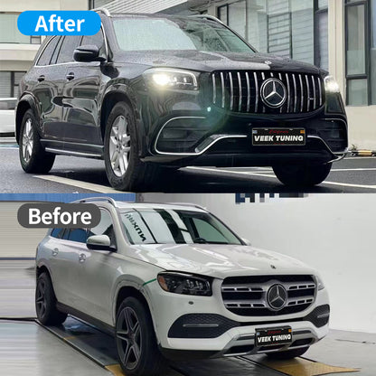 Mercedes 2012-2024 GLS X166/167 Upgrade to 24+ X167 GLS 63 AMG/Maybach Stye Body Kit