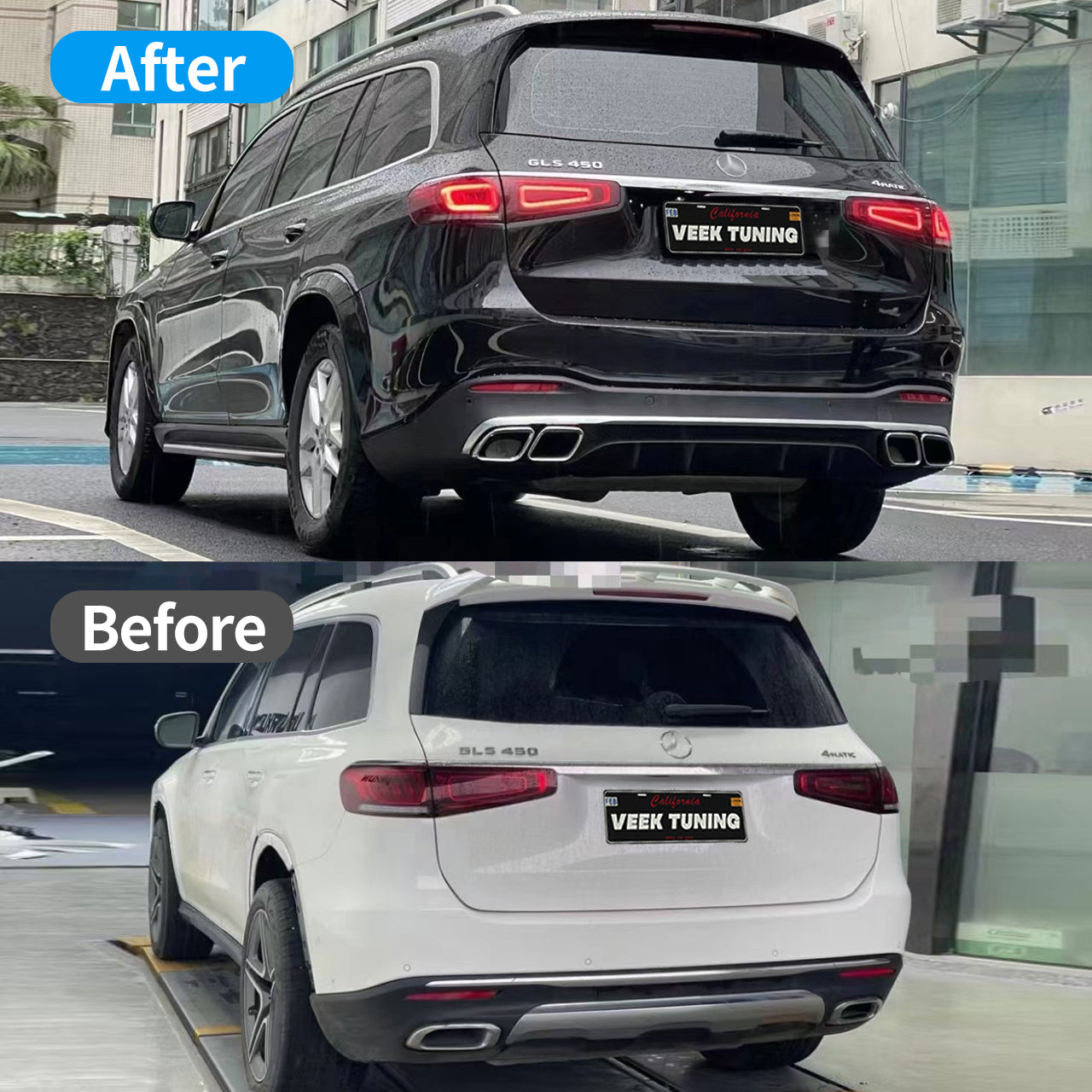 Mercedes 2012-2024 GLS X166/167 Upgrade to 24+ X167 GLS 63 AMG/Maybach Stye Body Kit