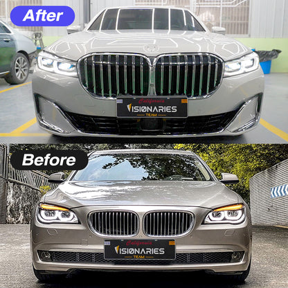 BMW 7 Series F01/F02 (2009-2015) Upgrade Old to New G11/12 Body Kit