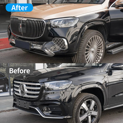 Mercedes 2012-2024 GLS X166/167 Upgrade to 24+ X167 GLS 63 AMG/Maybach Stye Body Kit