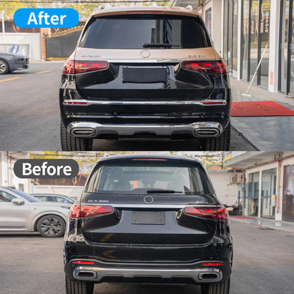 Mercedes 2012-2024 GLS X166/167 Upgrade to 24+ X167 GLS 63 AMG/Maybach Stye Body Kit