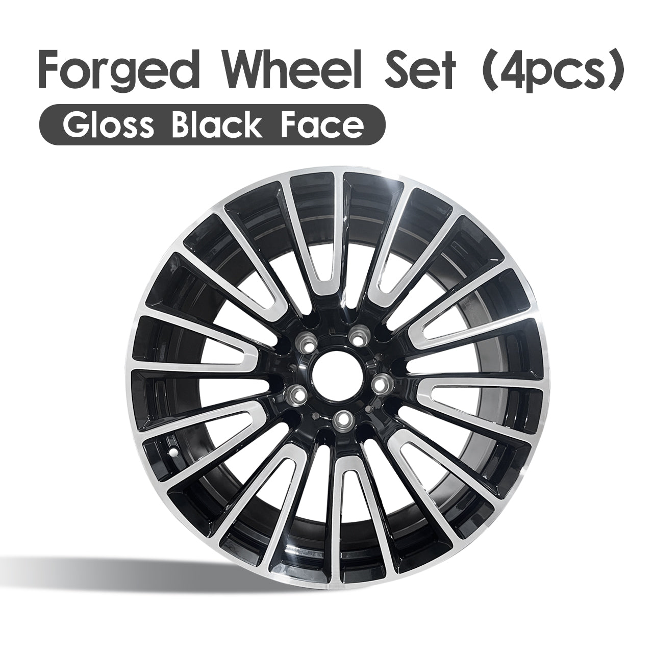 2003-2025 G63/Brabus Style Four Wheels for Mercedes-Benz G Wagon W463/W463A