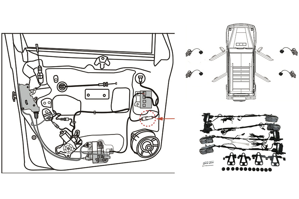 G Wagon Electric Suction Door