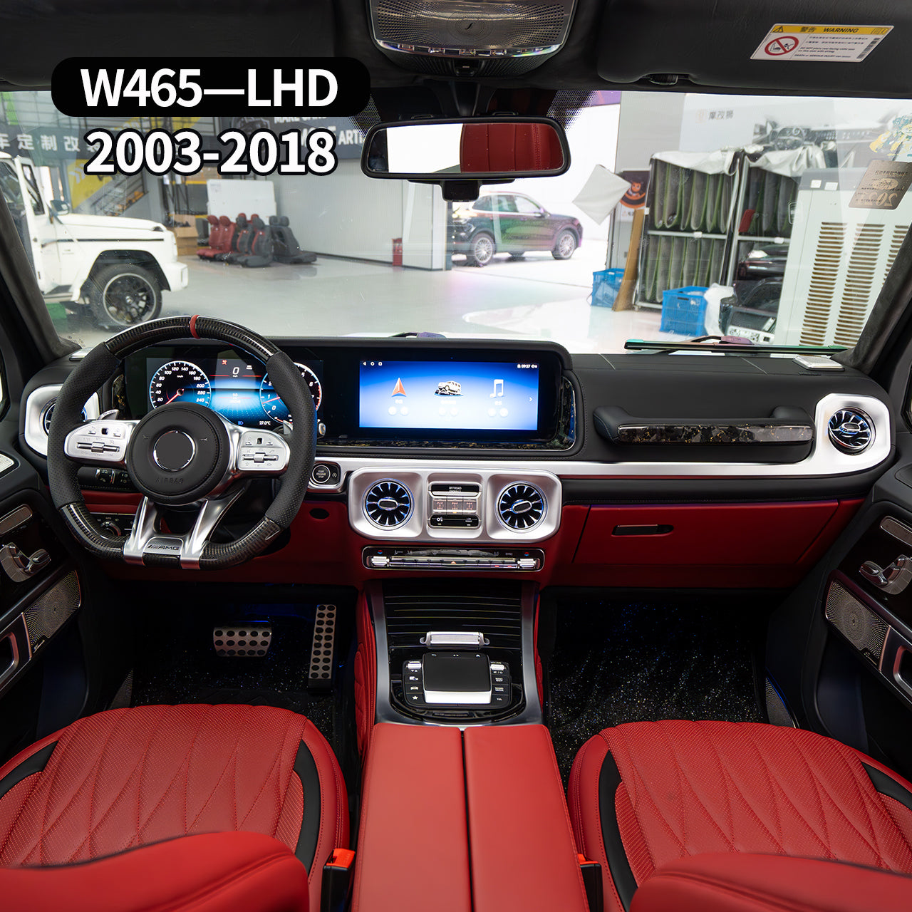 W463 (2003–2018) Interior Upgrade to the 2025 W465 Style