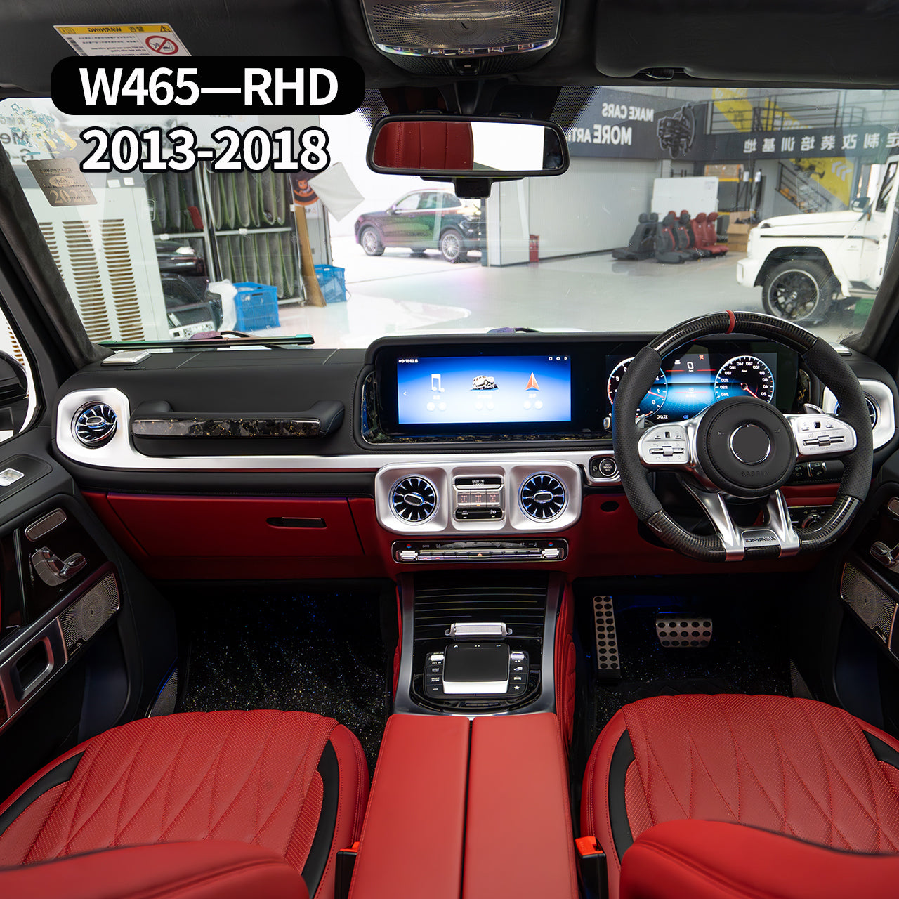 W463 (2003–2018) Interior Upgrade to the 2025 W465 Style