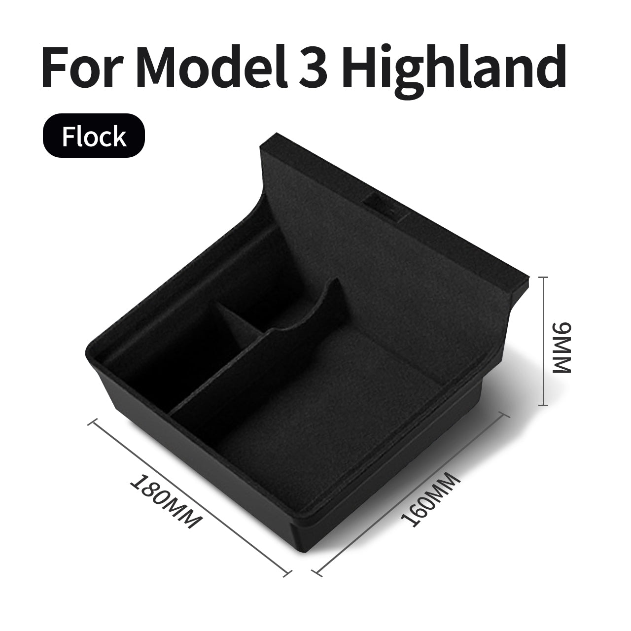 Model 3/Highland/Y Armrest Storage Organizer