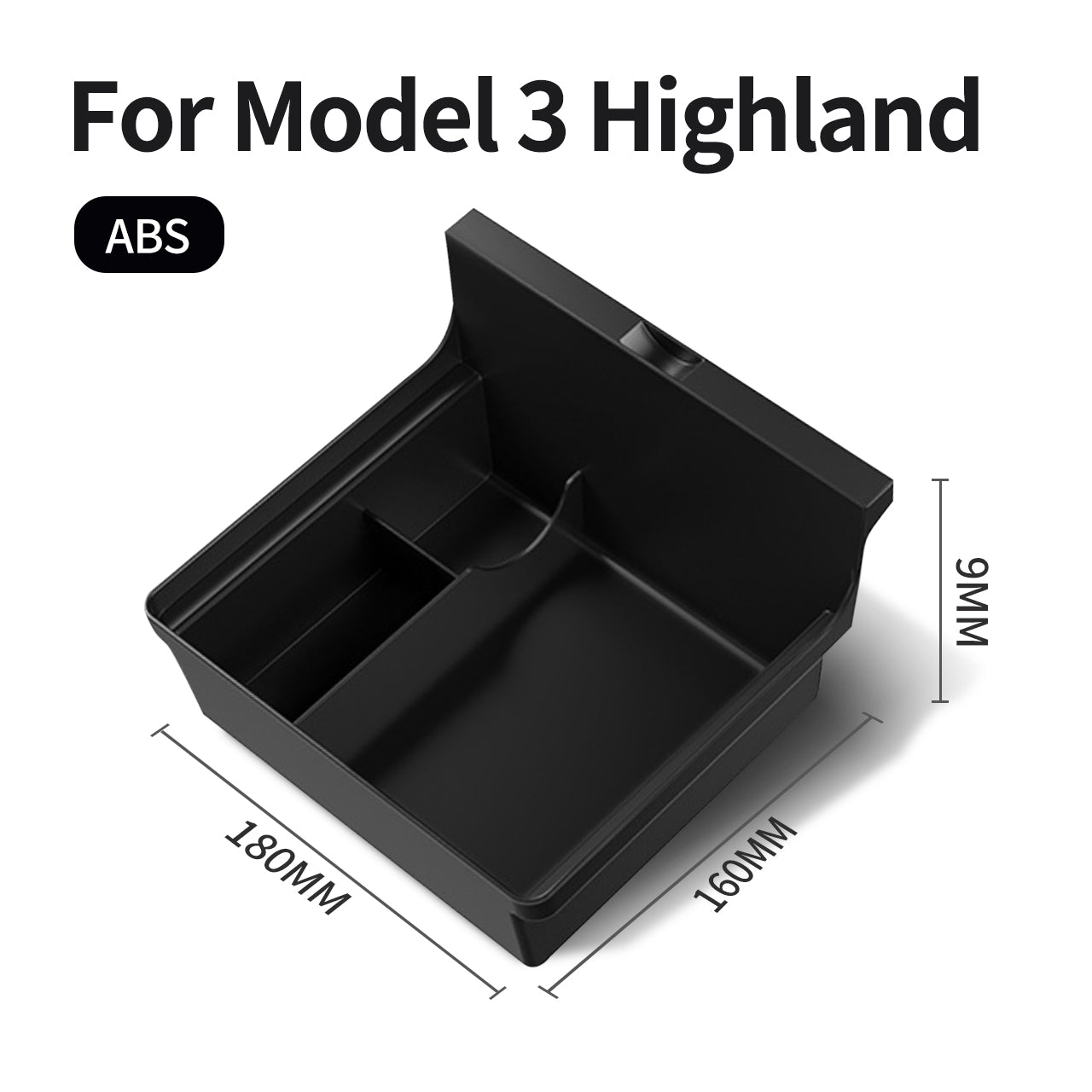 Model 3/Highland/Y Armrest Storage Organizer