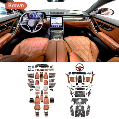 Mercedes-Benz S Class 2013 -2020 W222 Interior Upgrade Old to New 2021+ W223 Interior Kit