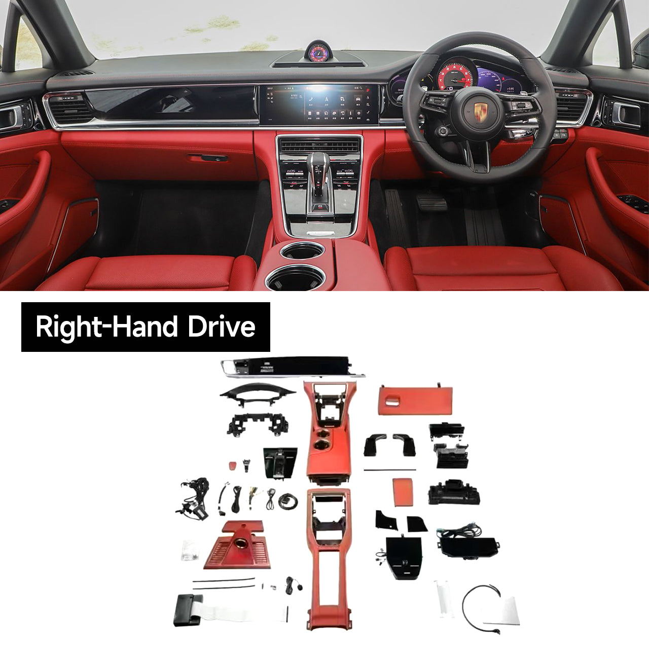 Porsche Panamera  970(2010 -2016) Interior upgrade Old to New 971 (2023) Interior Kit