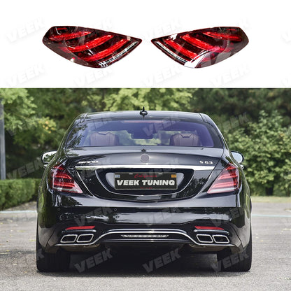 For S Class W222 (2014-2020) Upgrade Old to New S63 (2024) Style Body Kit