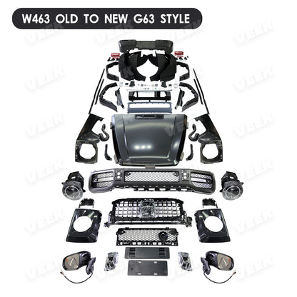 2002-2018 G Wagon Exterior Upgrade to 2023 Modification Kit