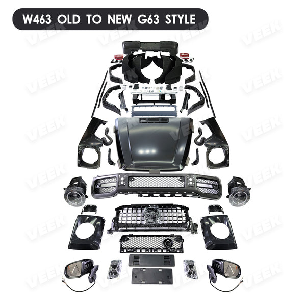 Exterior Upgrade to W463A/2025 465 G63/G800/G900 Style Body Kit For W4 ...