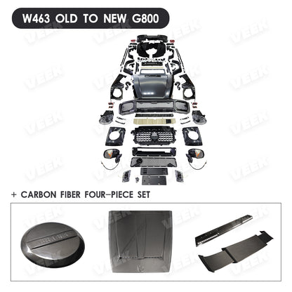 2002-2018 G Wagon Exterior Upgrade to 2023 Modification Kit